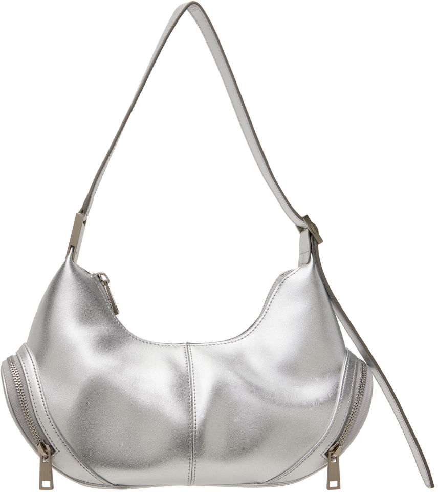 Taška cez rameno OSOI Metallic Leather Shoulder Bag Metalická | 24FWB03013011, 0