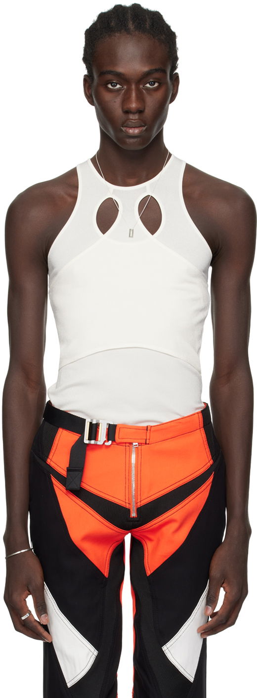 Tielko Dion Lee Mobius Loop Tank Top Biela | C7243PS24, 0