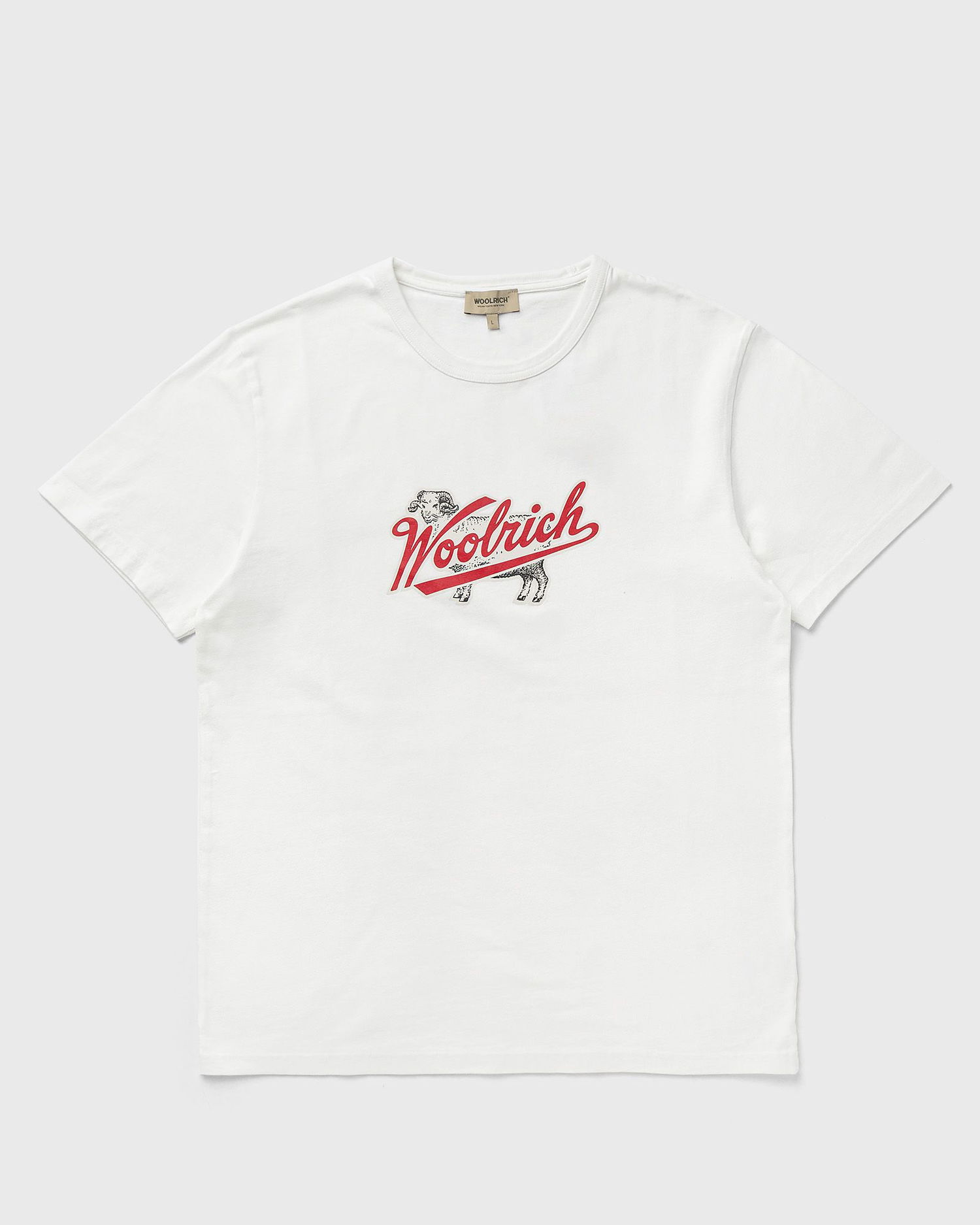 Tričko WOOLRICH SHEEP GRAPHIC T-SHIRT Biela | CFWOTE0138MRUT3385-8270, 0