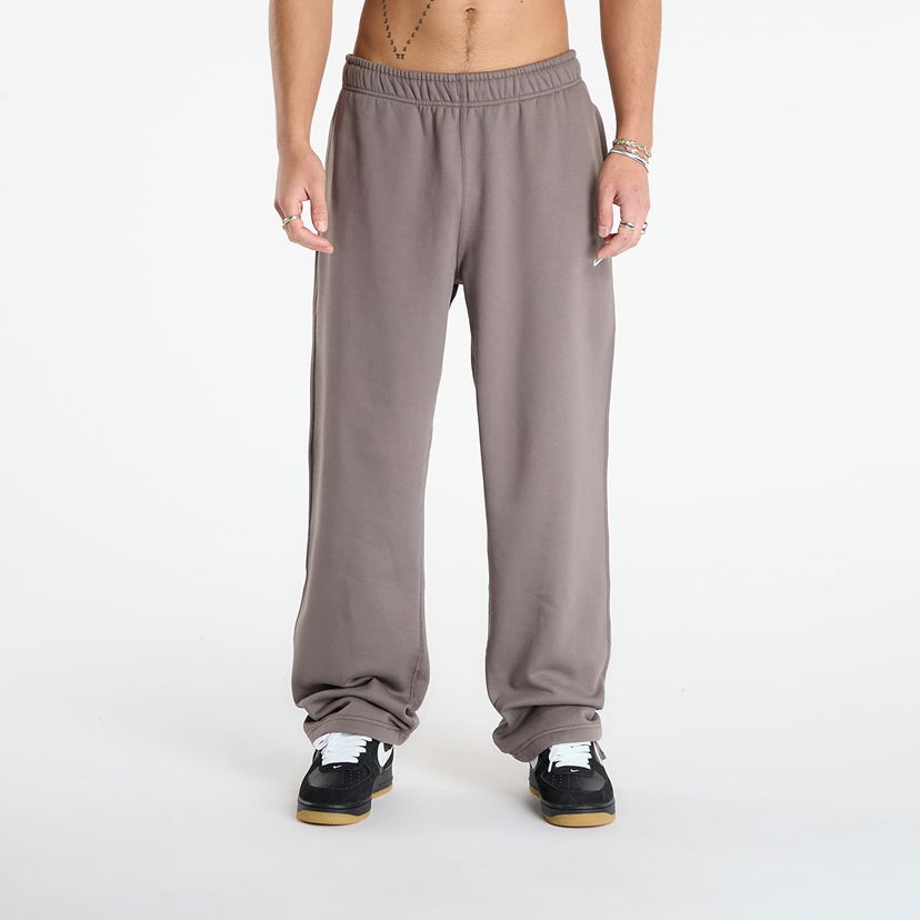 Tepláky Nike Solo Swoosh Fleece Open-Hem Sweatpants Hnedá | HV1090-289