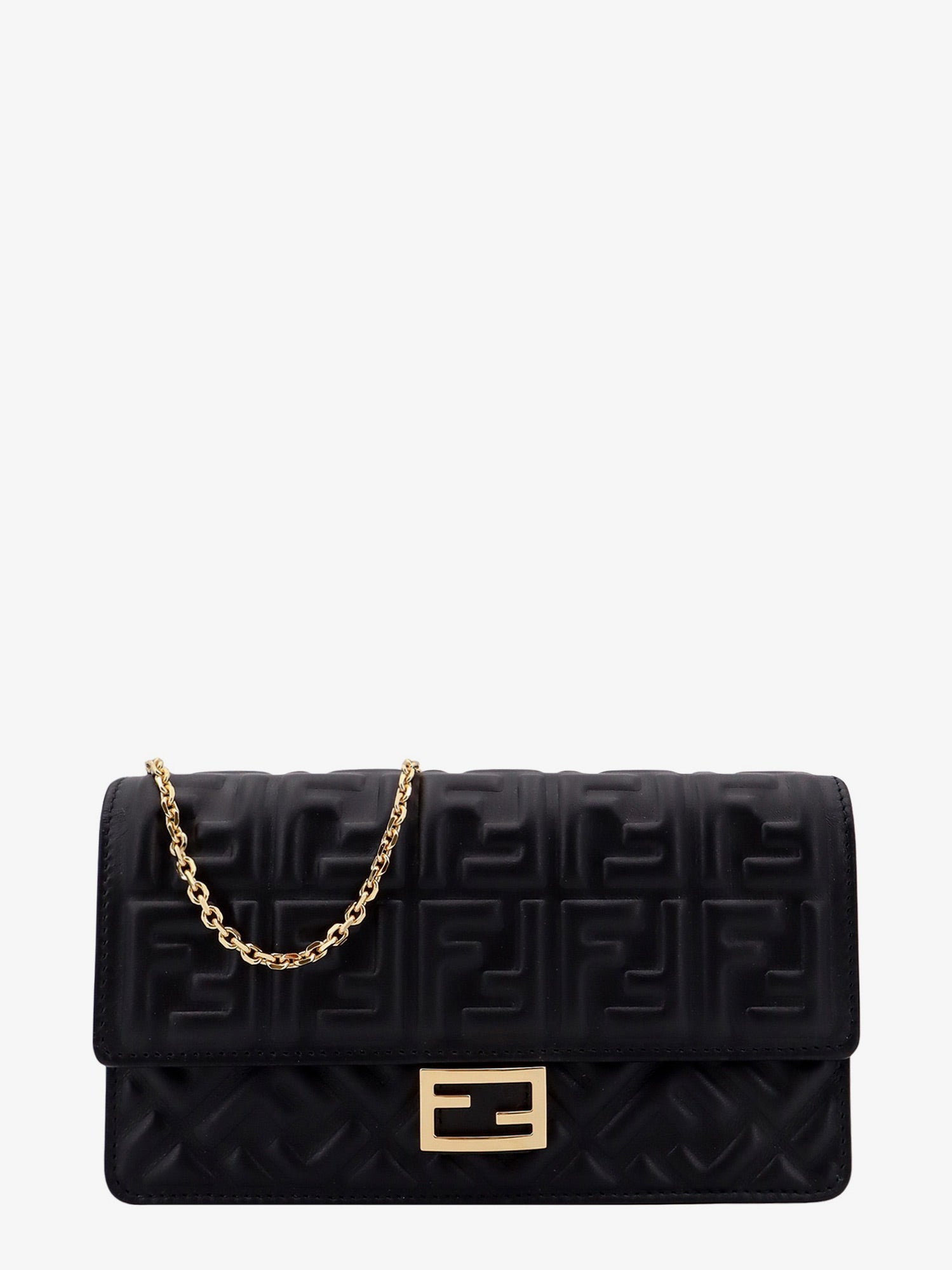 Kabelka FENDI Fendi Baguette Wallet on Chain Čierna | 8M0498AAJDF0KUR, 0
