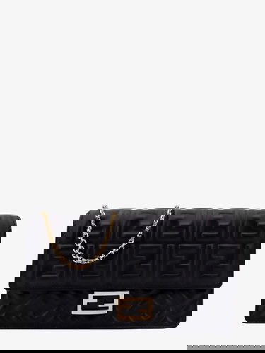 Kabelka FENDI Fendi Baguette Wallet on Chain Čierna | 8M0498AAJDF0KUR, 0