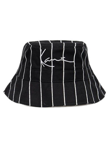 Signature Pinstripe Bucket Hat