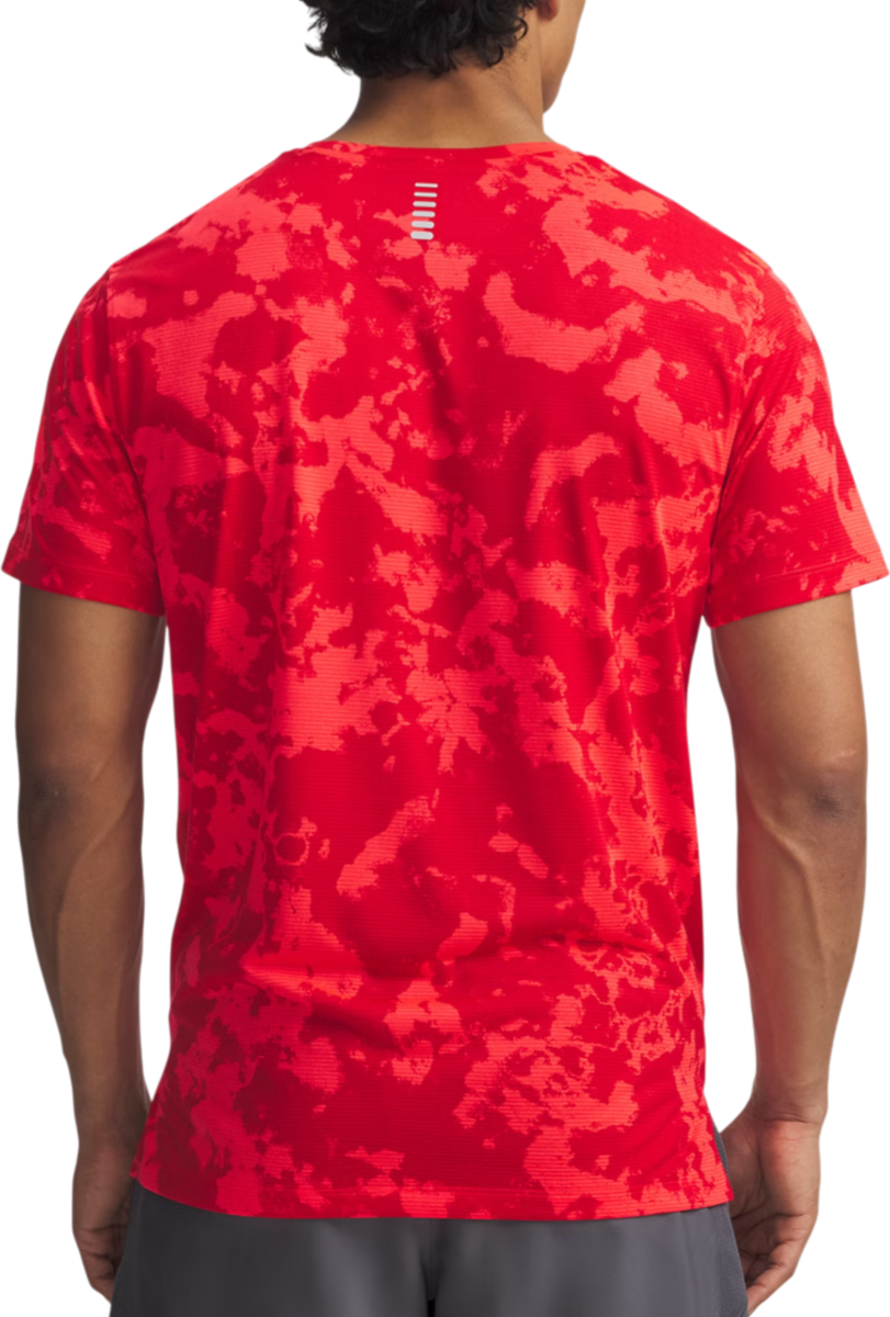 Tričko Under Armour Under Armour Launch Printed Short Sleeve T-Shirt Červená | 6006110-713, 1