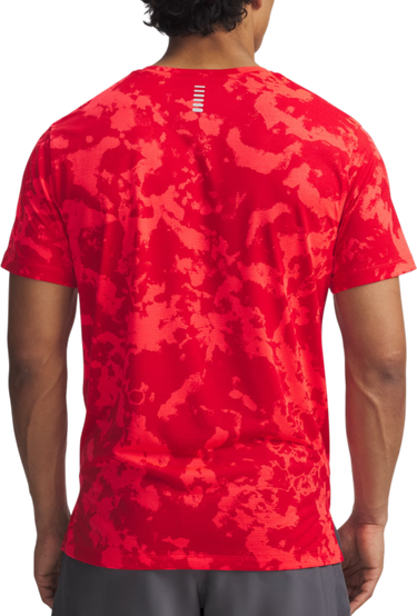 Tričko Under Armour Under Armour Launch Printed Short Sleeve T-Shirt Červená | 6006110-713, 1
