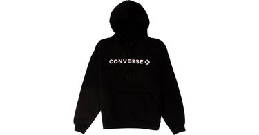 Mikina Converse Strip Wordmark Oversized Čierna | 10024372-a01-001, 1