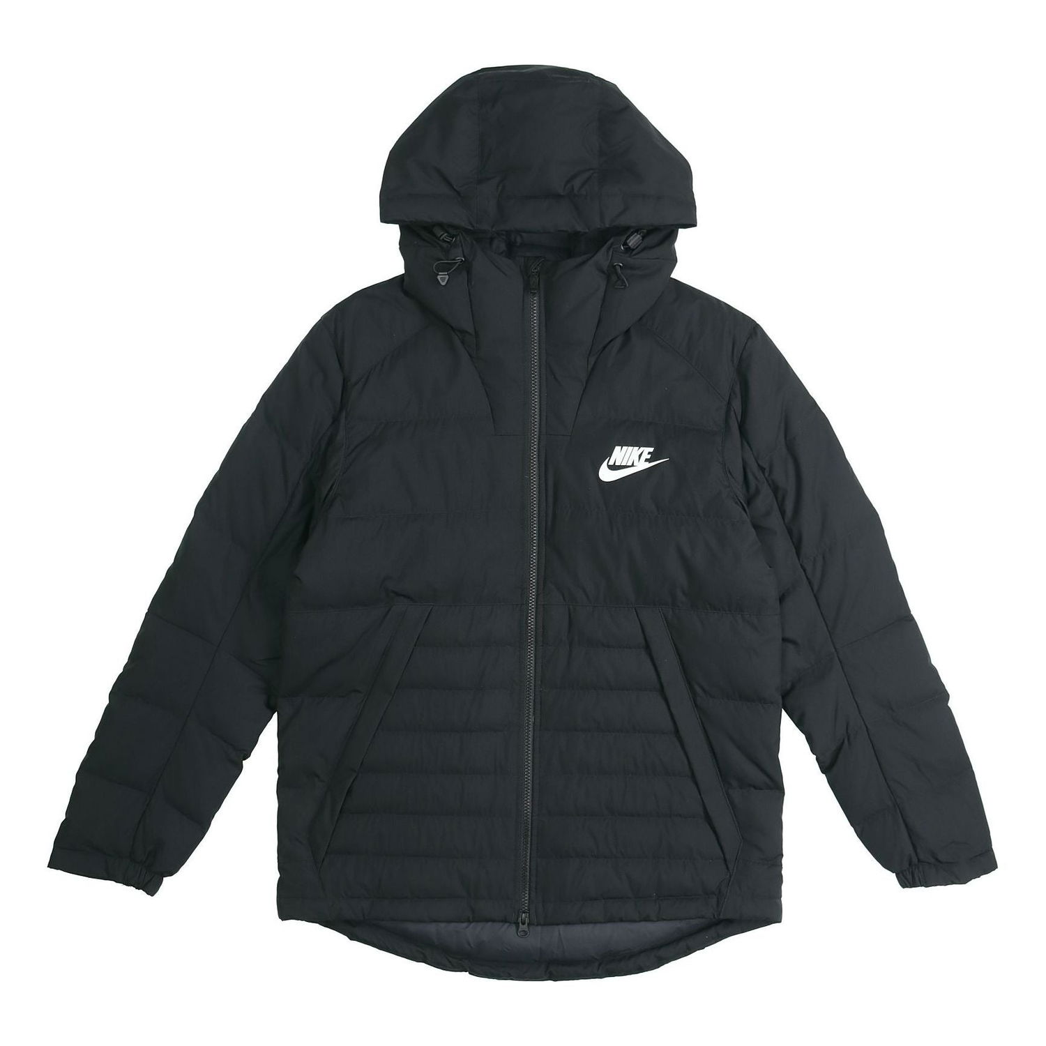 Prešívaná bunda Nike Hooded Down Jacket Čierna | AJ7947-010, 0