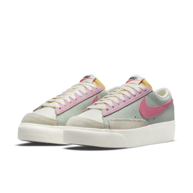 Tenisky a topánky Nike Blazer Low Platform W Zelené | DM9464-001, 1