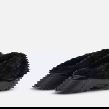 Tenisky a topánky Hogan Hogan H644 Chunky Faux Fur Mule Čierna | HXW6440FC303H6B999, 3