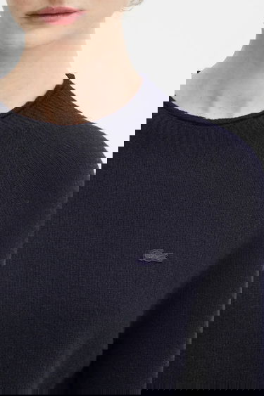 Sveter Lacoste Lacoste Wool Sweater Navy | AF4160, 3