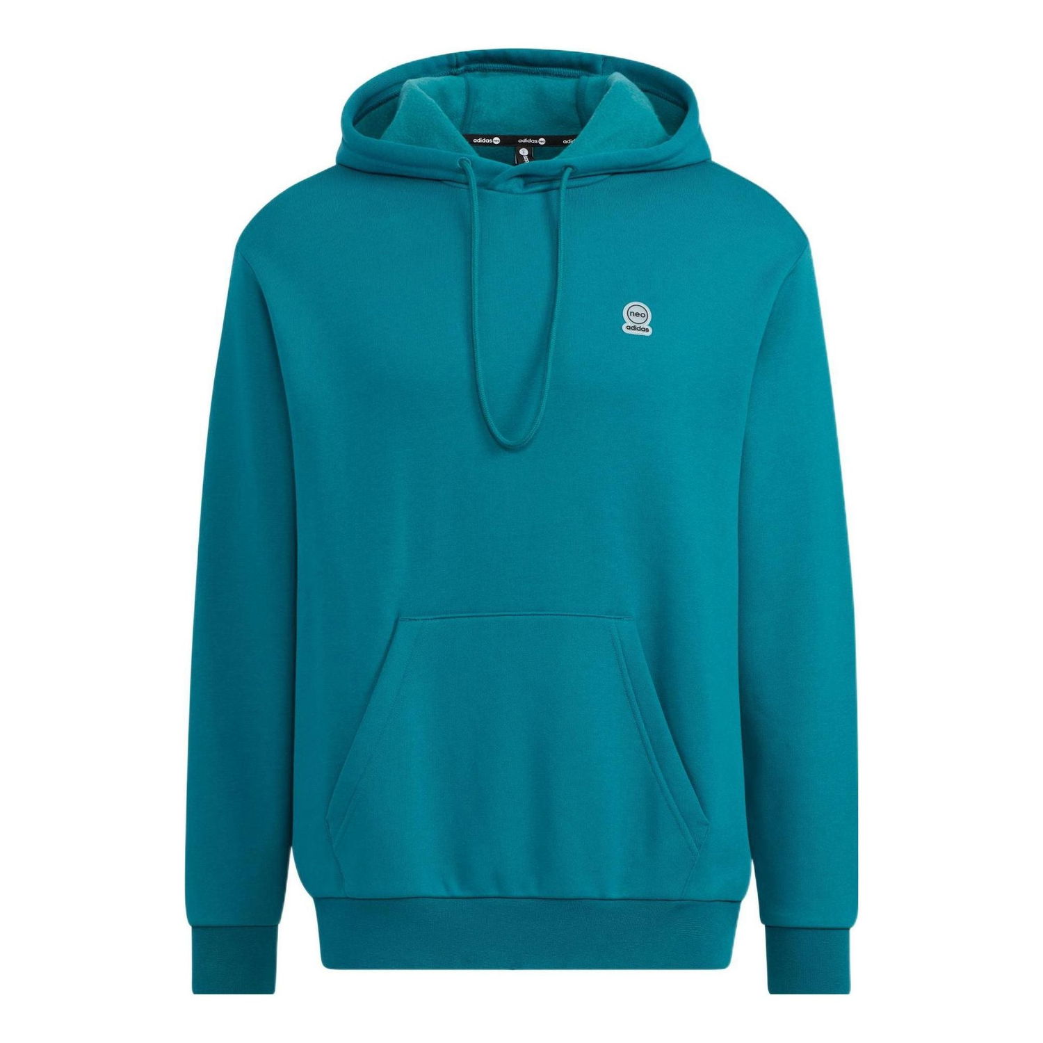 Mikina adidas Originals Neo Logo Hoodie Tyrkysová | HN6643, 0