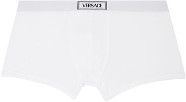 Boxerky Versace '90s Logo Boxers Biela | 1014037_1A09984, 0