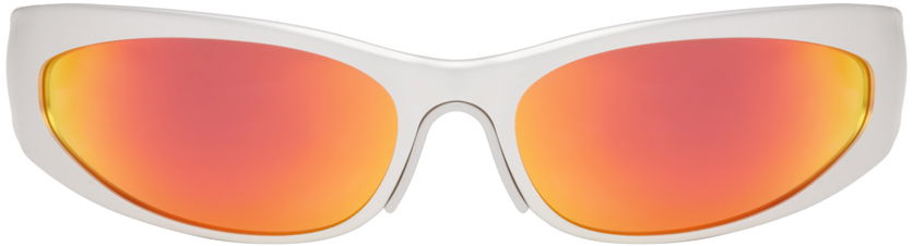 Slnečné okuliare Balenciaga Wraparound Sunglasses Šedá | BB0290S-004, 0