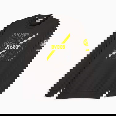 Mikina Puma Borussia Dortmund FtblCore Sweatshirt Čierna | 771859_02, 1