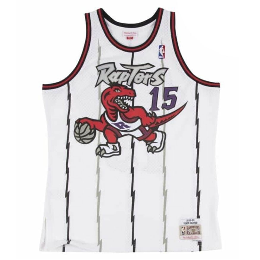 Dres Mitchell & Ness Toronto Raptors Vince Carter Swingman Jersey Biela | SMJYGS18213-TRAWHIT98VCA, 0