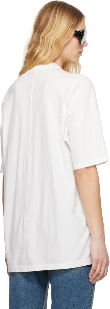 Tričko Rick Owens Rick Owens DRKSHDW Hollywood Jumbo T-Shirt Biela | DS01E3204 RNEP2, 2