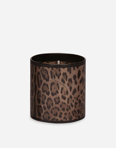 Sviečka Dolce & Gabbana Dolce & Gabbana Patchouli Leopard Print Glass Candle Hnedá | TCC159TCAG3UL026, 0