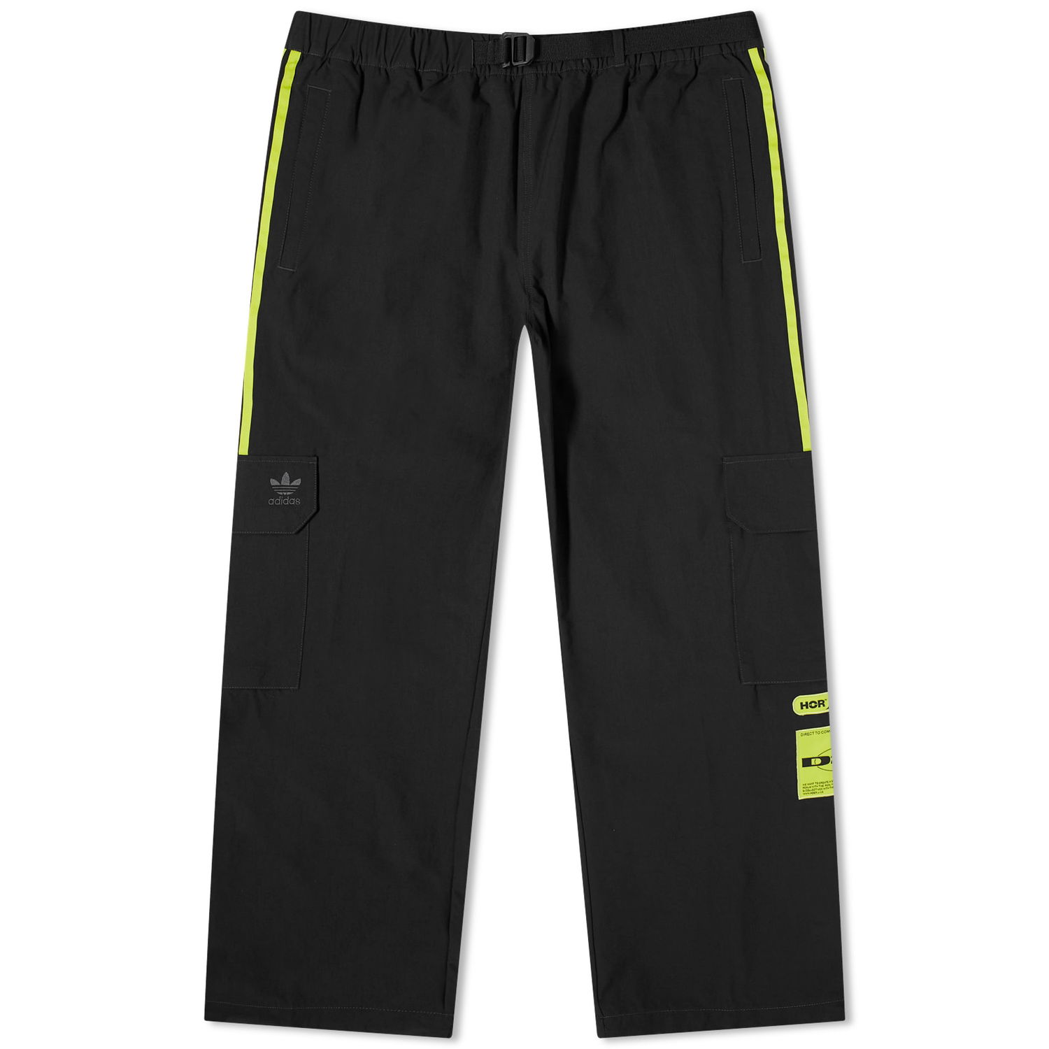 Cargo nohavice adidas Originals x Hoer Track Pants, Size Large Čierna | IN3109, 1