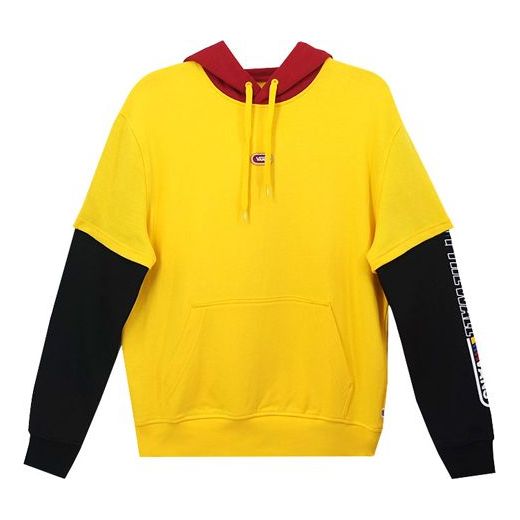 Mikina Vans Layered Hoodie Žltá | VN0A4RBH85W, 0