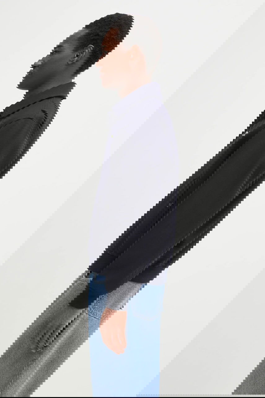 Bomber bunda Lacoste Wool Transitional Oversize Bomber Jacket Navy | BH2888, 1