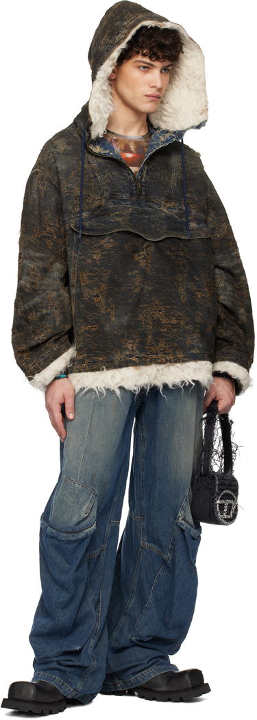 Vetrovka Diesel Black D-Arak-Fsf Denim Jacket Čierna | A15963-0ABCW-01, 3