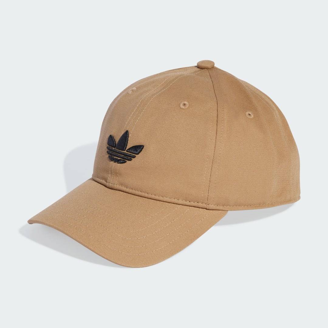 Šiltovka adidas Performance Adicolor Classic Trefoil Baseball Cap Hnedá | JY5064, 0