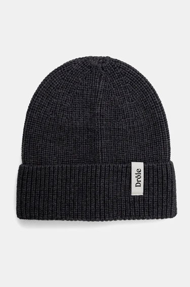 Kulicha Drôle de Monsieur Le Bonnet DrUle Beanie Čierna | E.BN100.WO007.DGR, 0