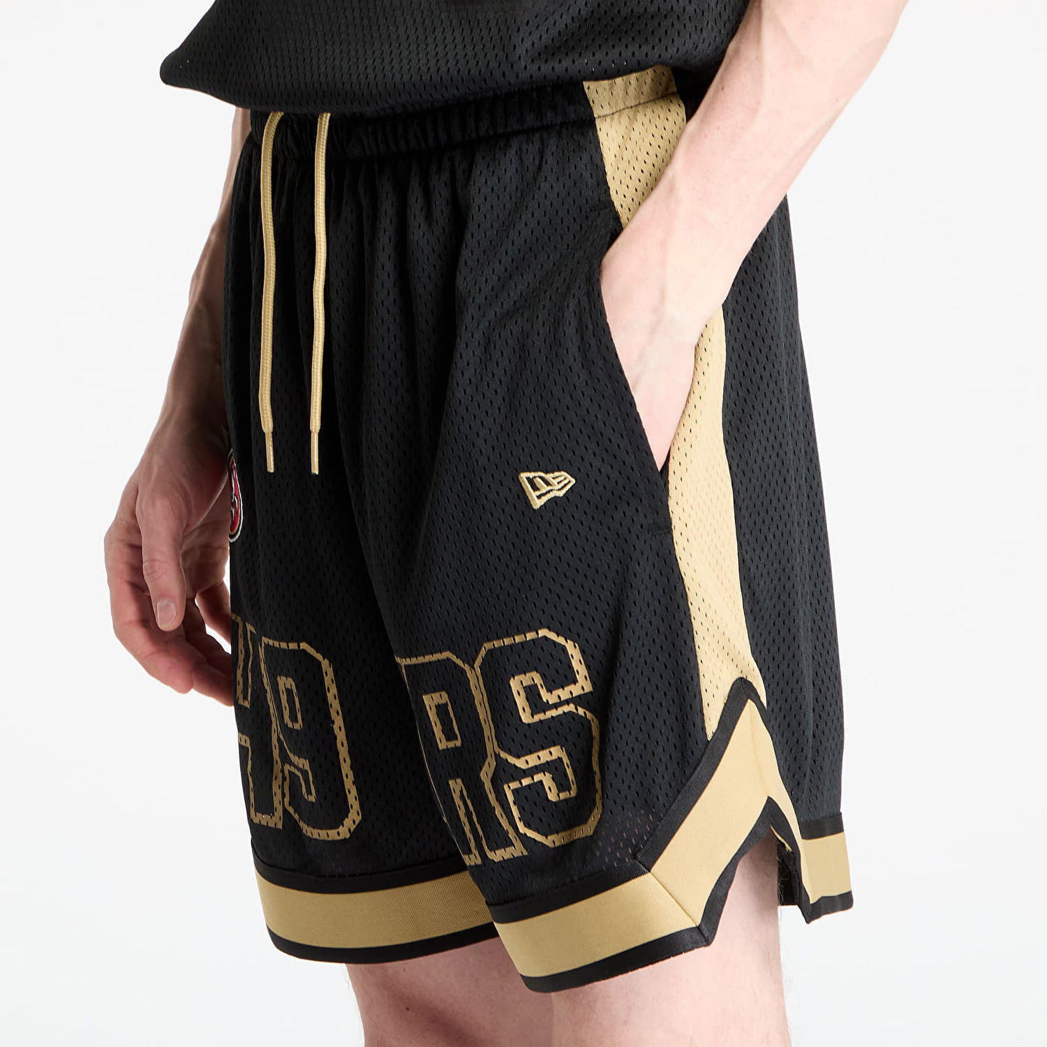 Šortky New Era New Era NFL 49ers Graphic Shorts Čierna | 60596398, 1