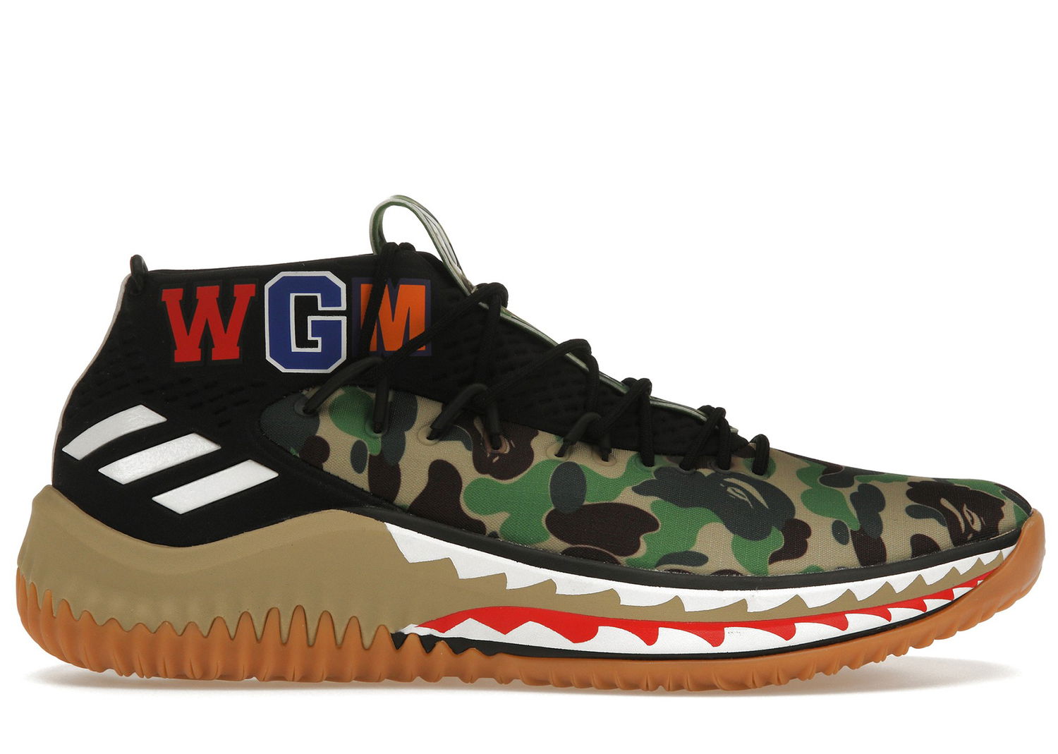 Tenisky a topánky adidas Originals Dame 4 A Bathing Ape Camo Rôznofarebný | AP9974, 0