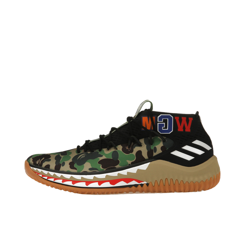 Tenisky a topánky adidas Originals Dame 4 A Bathing Ape Camo Rôznofarebný | AP9974