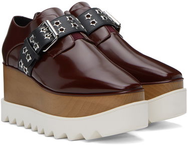 Tenisky a topánky Stella McCartney Elyse Platform Derbys Hnedá | 810279E00150, 3
