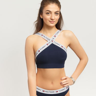 Podprsenka Tommy Hilfiger X Bralette Navy | UW0UW00551 416, 0