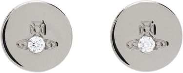 Náušnice Vivienne Westwood Lewis Orb Crystal Stud Earrings Metalická | 6201037A-02S104-, 0