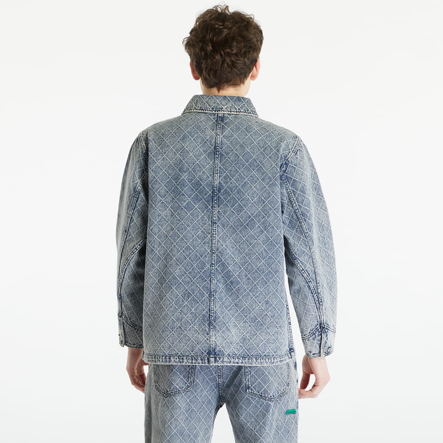 Bunda Pleasures Ingress Chore Coat Modrá | P23SP002 INDIGO, 1