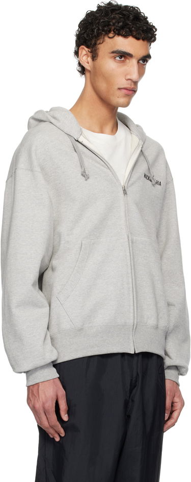 Mikina WACKO MARIA WACKO MARIA Heavy Weight Full Zip Hoodie Šedá | 25SSE-WMC-SS01, 1