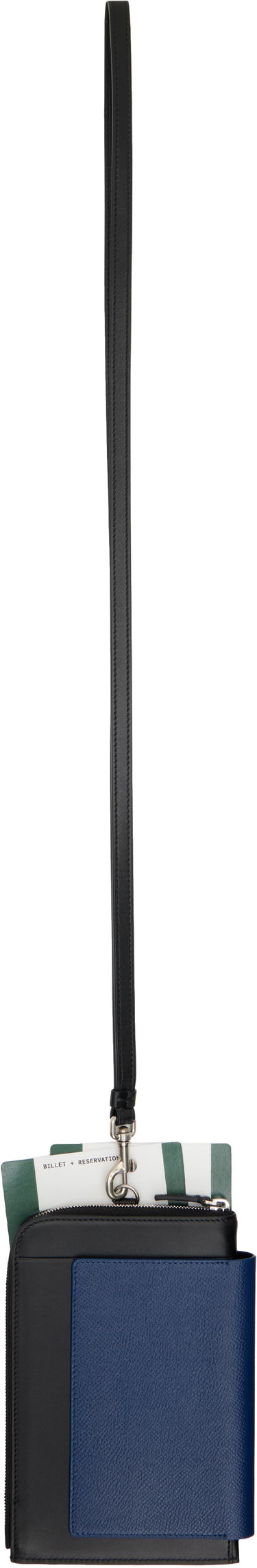 Peňaženka Balenciaga Passport Holder with Phone Pocket Čierna | 787733 2AA3R, 1