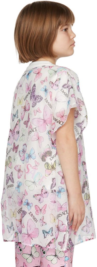 Súprava Versace Versace Butterfly Swimsuit Cover-Up Set Ružová | 10045431A02702, 3