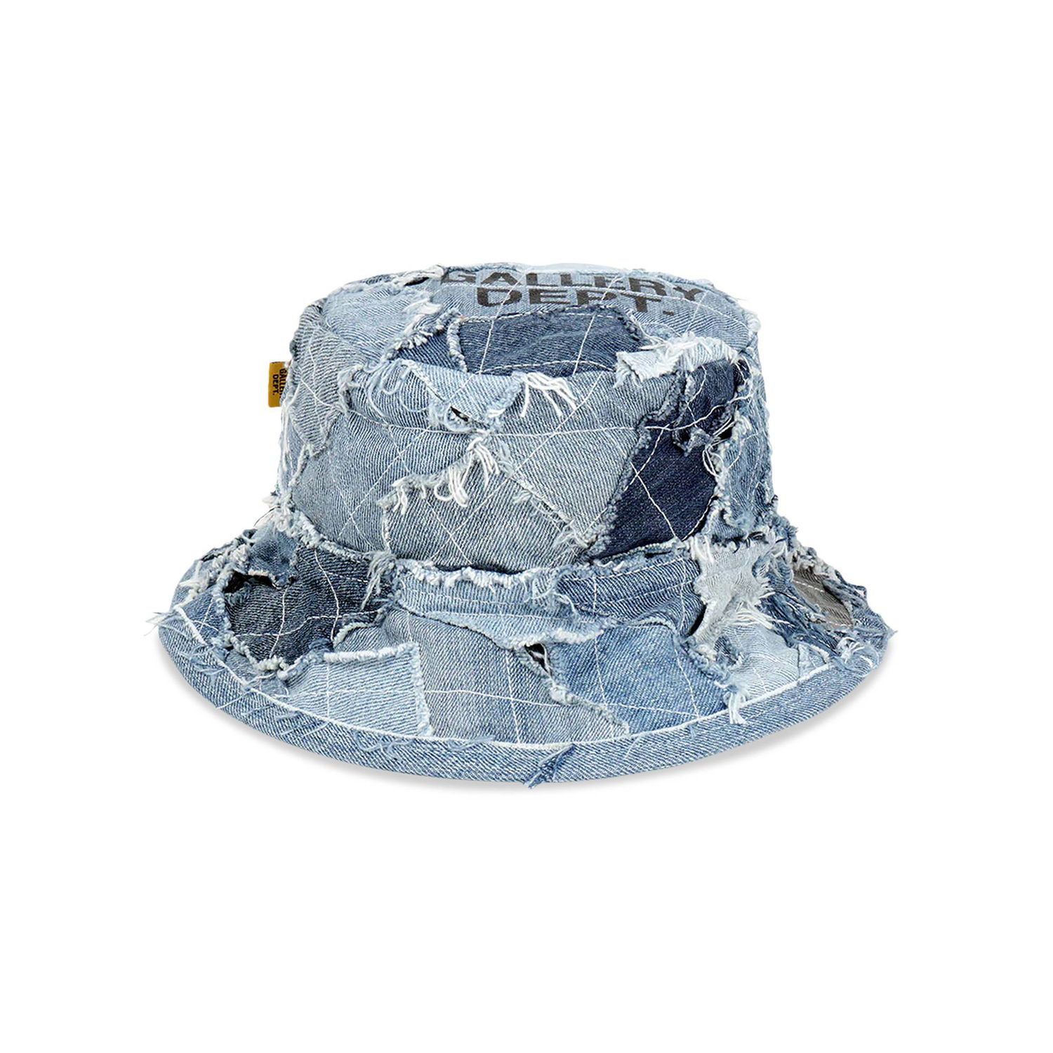 Klobúk Gallery Dept. Recycled Denim Roadman Bucket Hat Modrá | RDQBH 9180 BLUE, 1