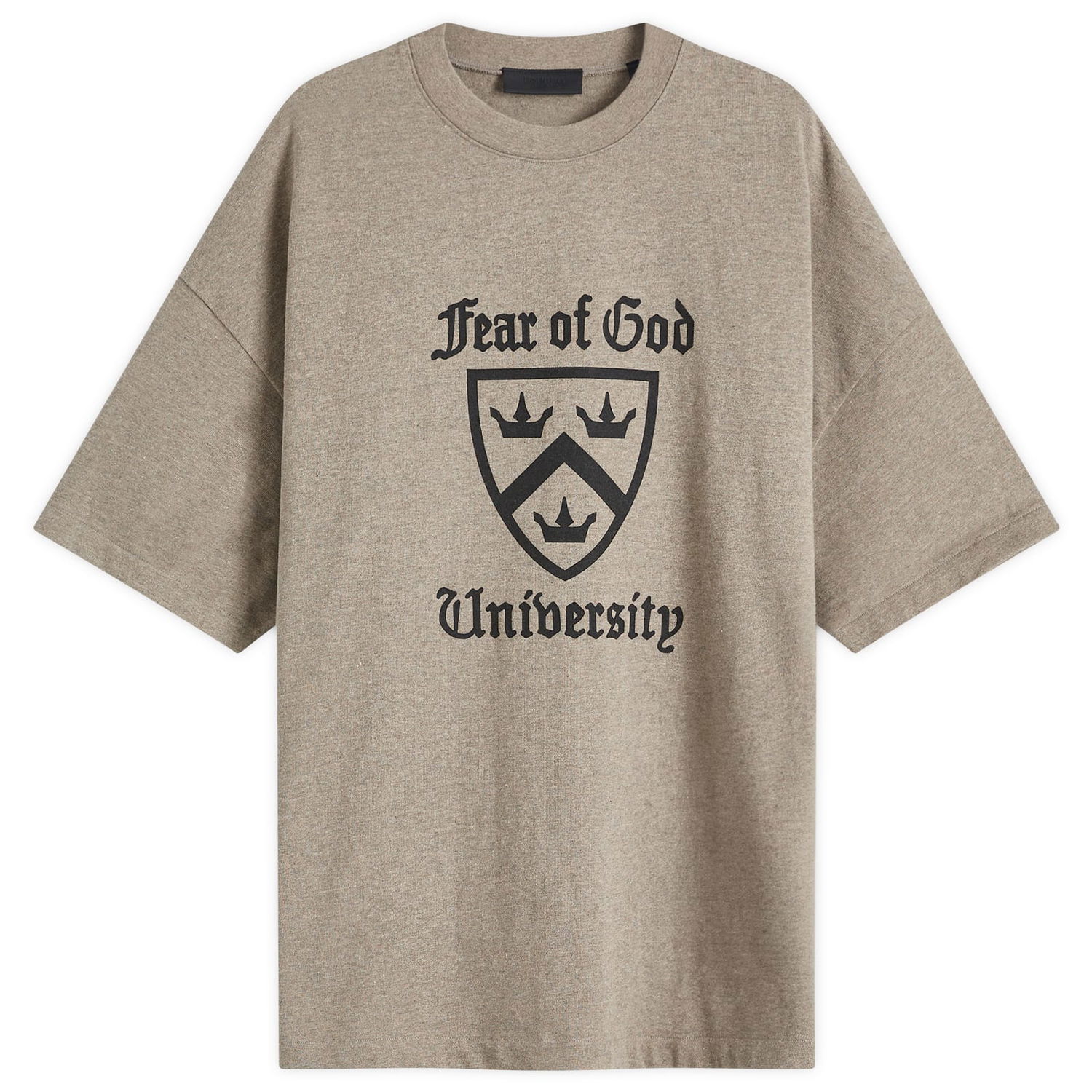 Tričko Fear of God Essentials University Graphic T-Shirt Size Large Béžová | 125HO242001F, 0