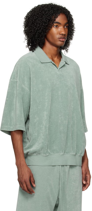 Polo tričko Fear of God Essentials Terry Polo Zelené | 125BT224051F, 1
