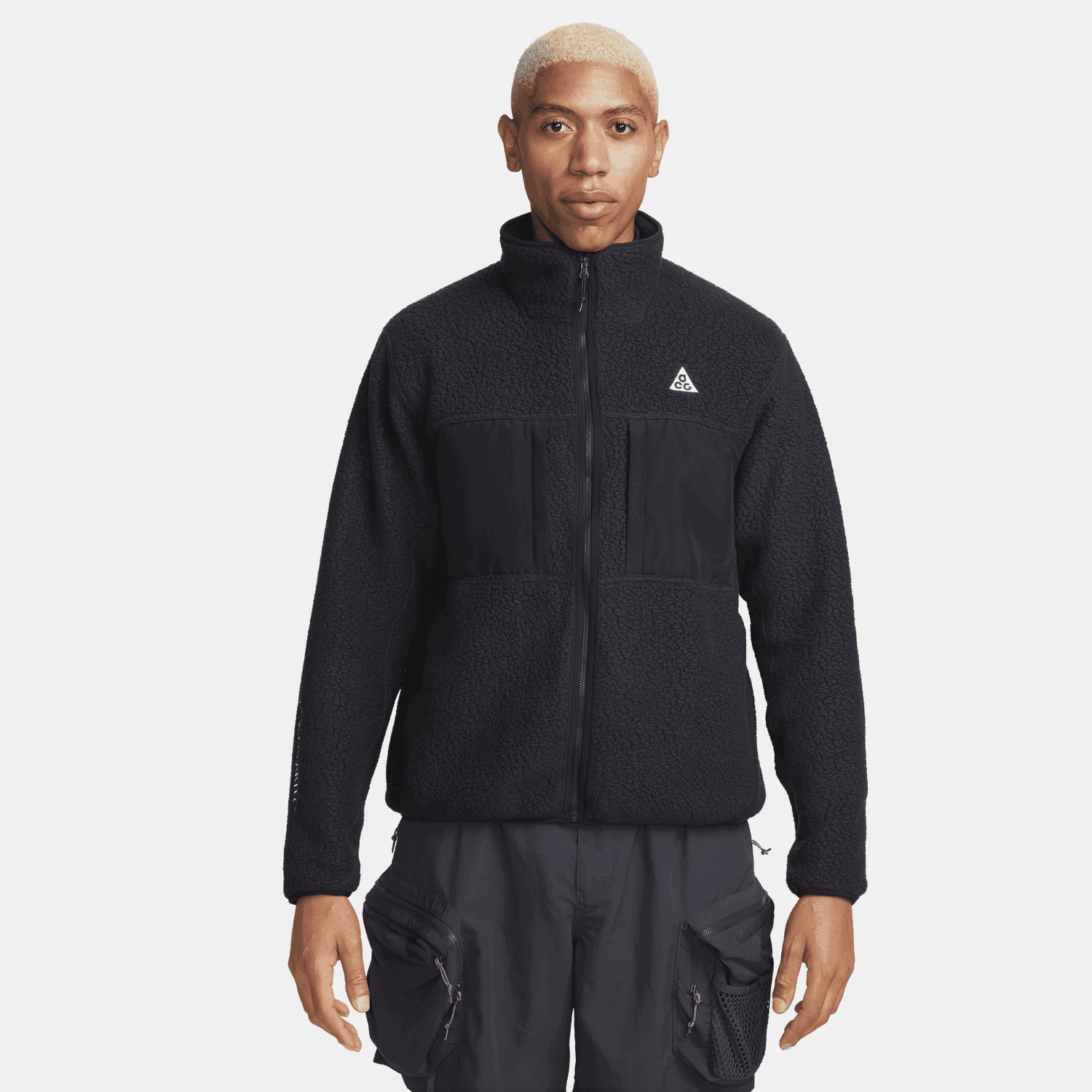 Mikina Nike ACG Arctic Wolf Full Zip Hoodie Čierna | FN0372-010, 0