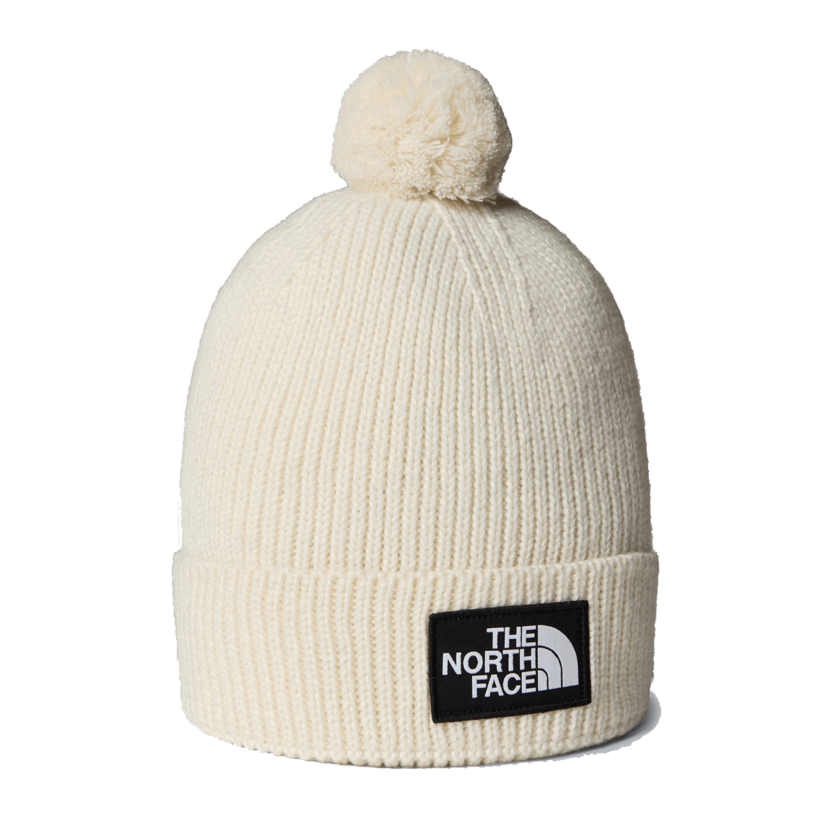 Kulicha The North Face The North Face Logo Box Pom Beanie Biela | NF0A8CHFQLI1, 0