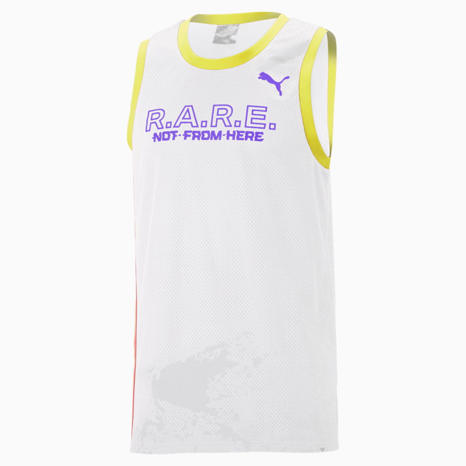 Dres Puma RARE Basketball Jersey Biela | 537100_01, 0