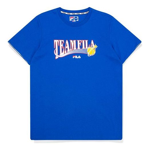 Tričko FILA Fusion Basketball Graphic Short Sleeve T-Shirt Modrá | T11M022116F-BU, 0