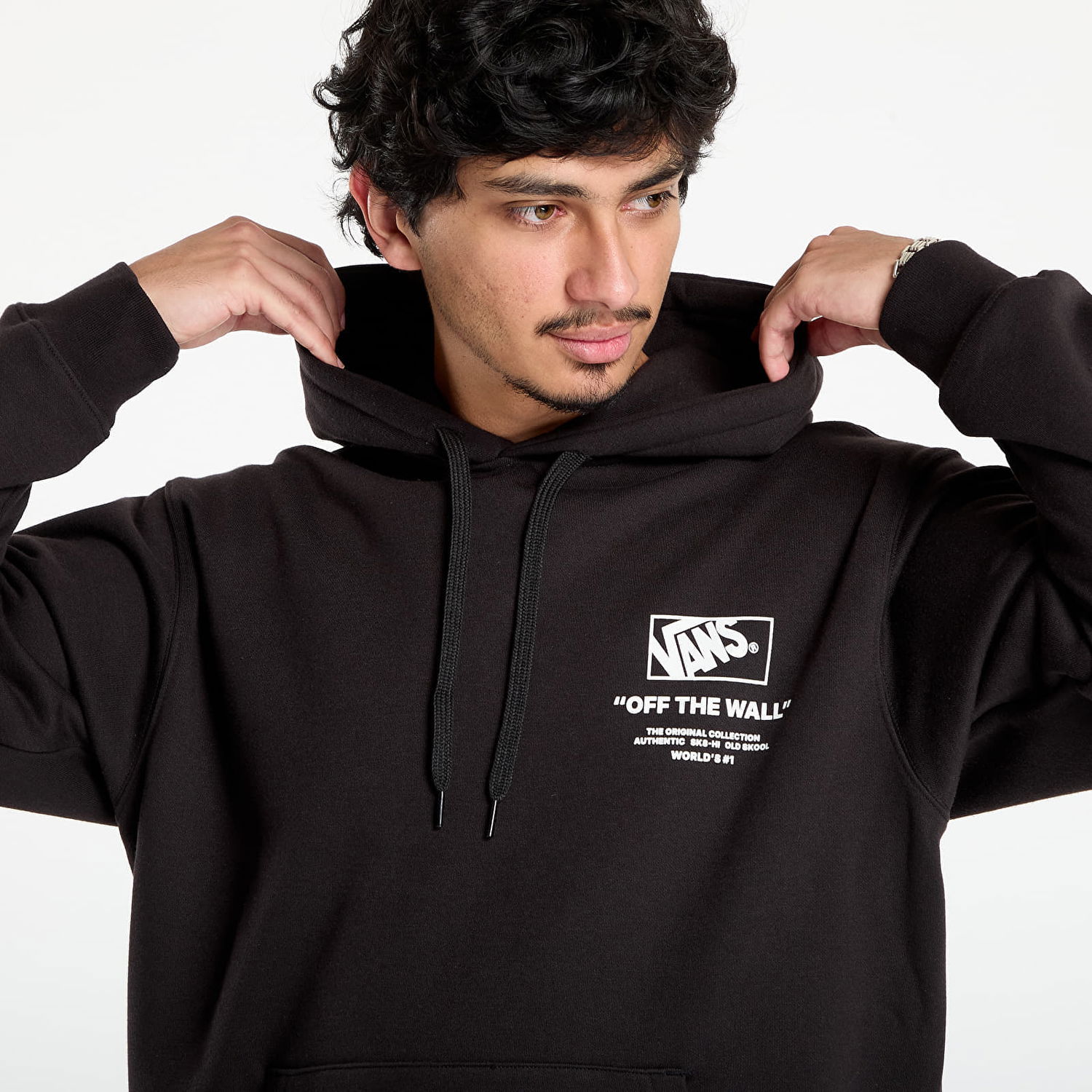 Mikina Vans Stockpile Pullover Hoodie Čierna | VN000PGMY281, 1