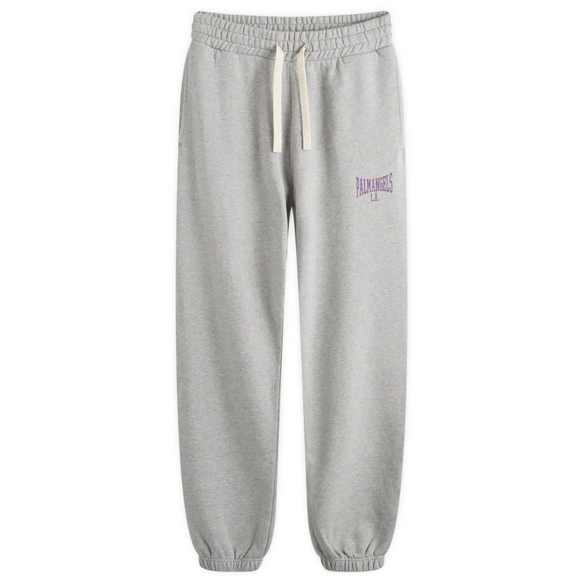 Tepláky Palm Angels College Sweat Pants Šedá | PWCH006F24FLE0010835