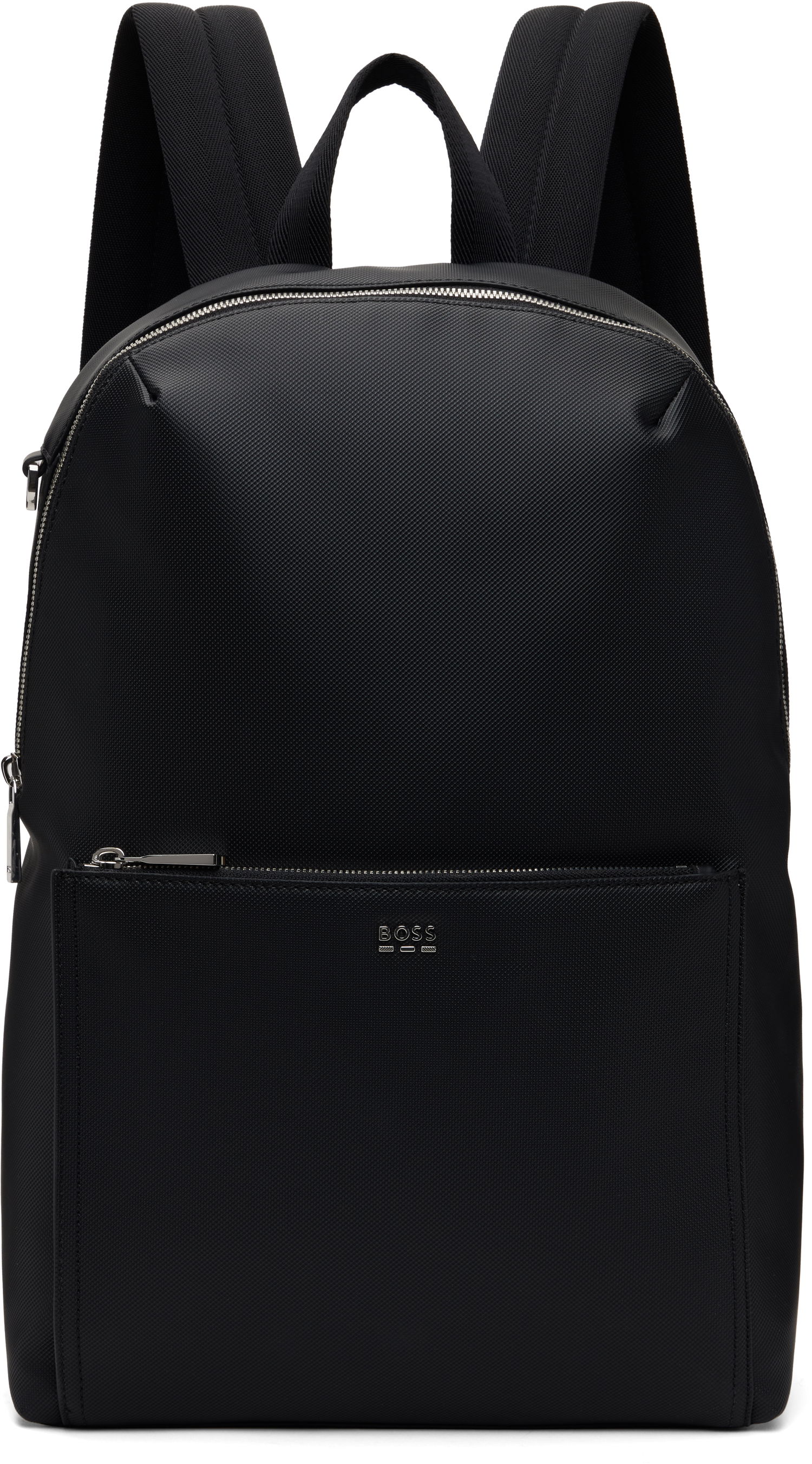 Batoh BOSS BOSS Grained Faux-Leather Backpack Čierna | 50536103, 0