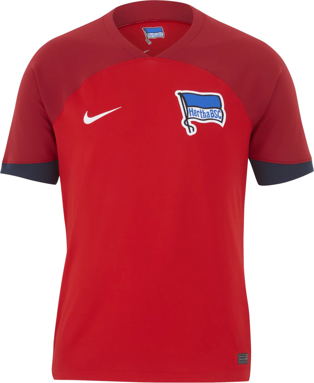 Dres Nike Hertha BSC Stadium 2023/24, Červená | fn0683-611, 0