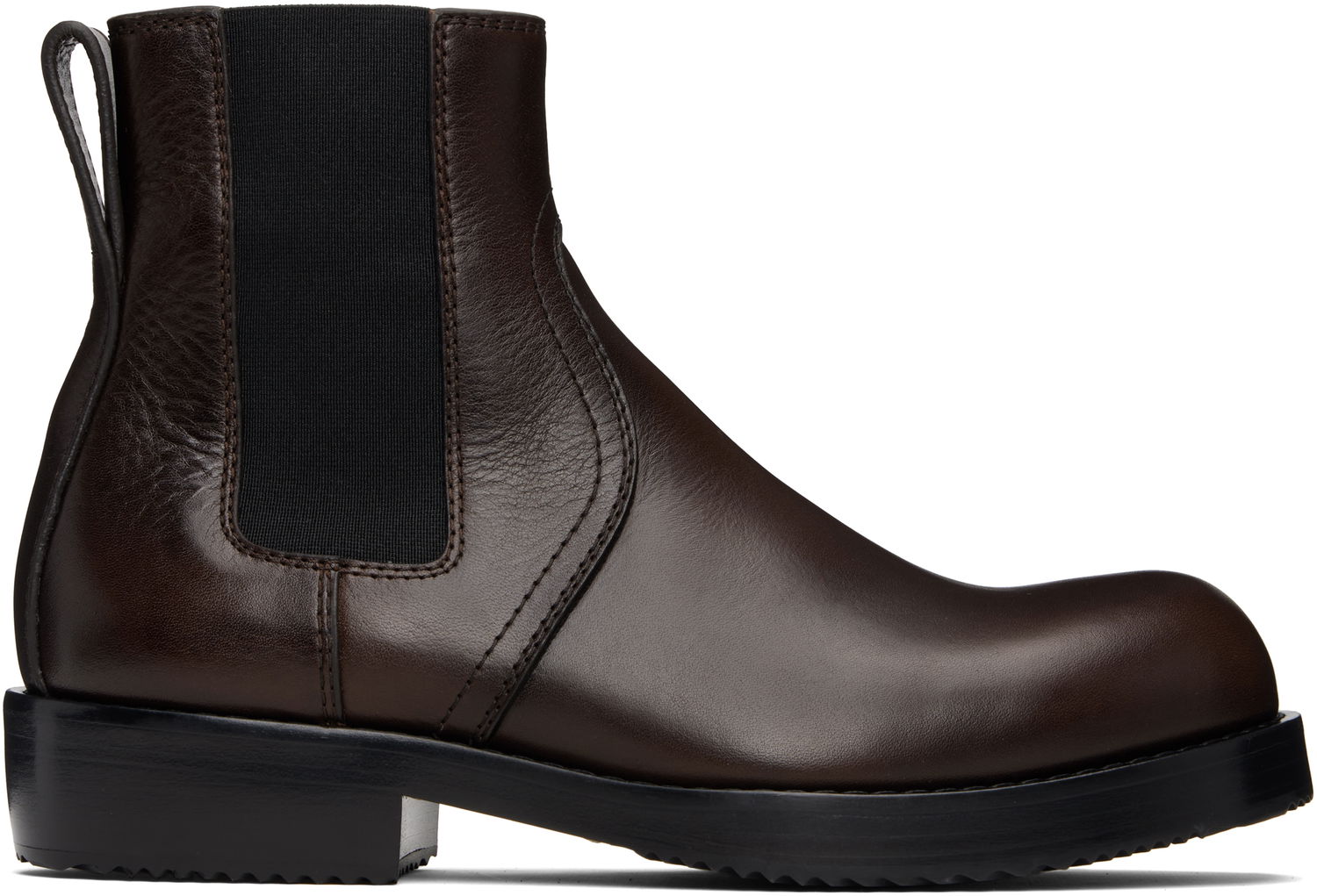 Tenisky a topánky Dries Van Noten Dries Van Noten Leather Chelsea Boots Hnedá | 252-021703-105, 0