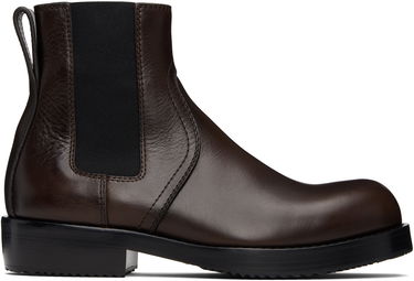 Tenisky a topánky Dries Van Noten Dries Van Noten Leather Chelsea Boots Hnedá | 252-021703-105, 0
